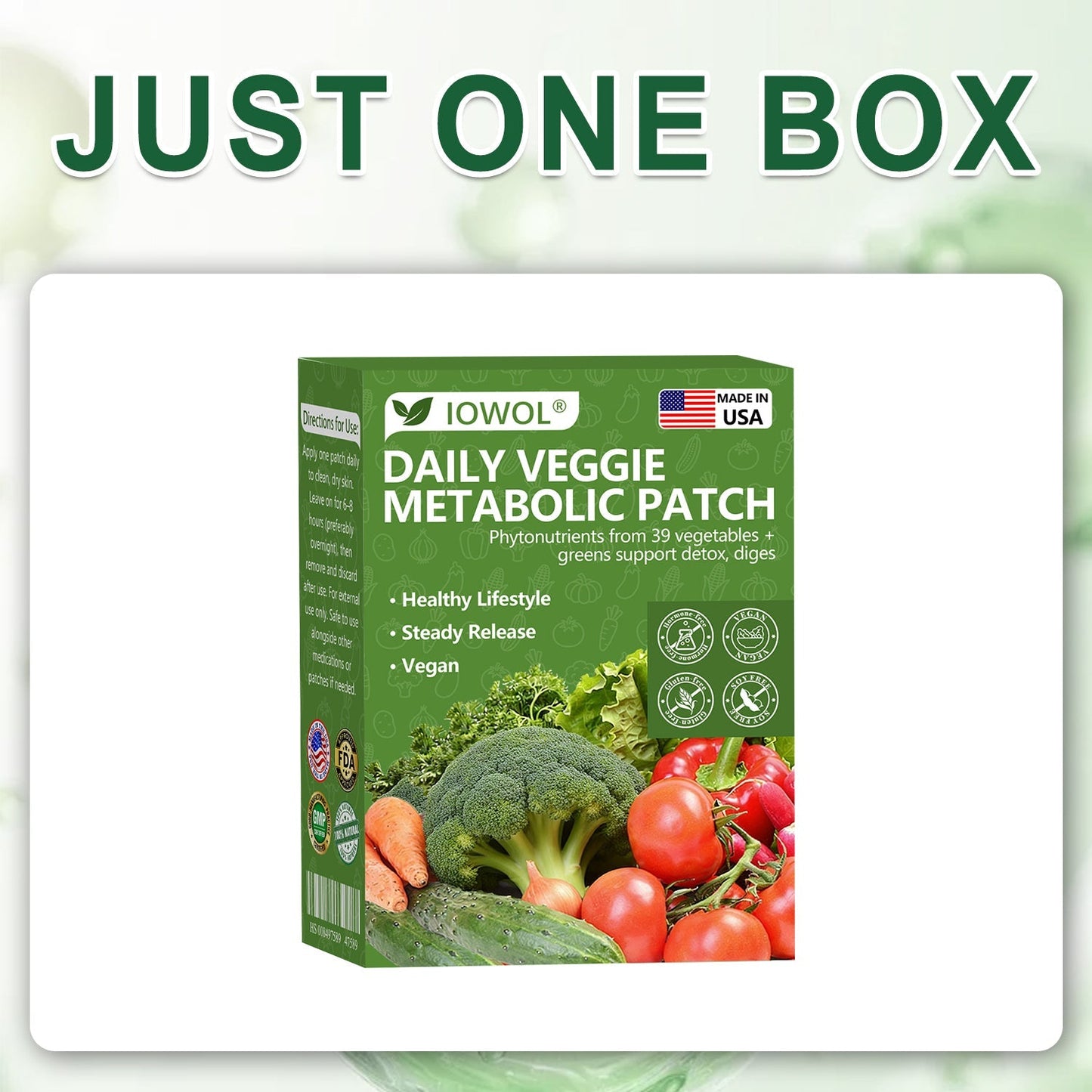 🇬🇧🥦𝐎𝐟𝐟𝐢𝐜𝐢𝐚𝐥 𝐒𝐭𝐨𝐫𝐞 | 𝐈𝐎𝐖𝐎𝐋® 𝐃𝐚𝐢𝐥𝐲 𝐌𝐞𝐭𝐚𝐛𝐨𝐥𝐢𝐜 𝐏𝐚𝐭𝐜𝐡 𝐛𝐥𝐞𝐧𝐝𝐬 𝐞𝐱𝐭𝐫𝐚𝐜𝐭𝐬 𝐟𝐫𝐨𝐦 𝟑𝟗 𝐯𝐞𝐠𝐞𝐭𝐚𝐛𝐥𝐞𝐬 & 𝐠𝐫𝐞𝐞𝐧𝐬 𝐭𝐨 𝐬𝐮𝐩𝐩𝐨𝐫𝐭 𝐝𝐢𝐠𝐞𝐬𝐭𝐢𝐨𝐧, 𝐦𝐞𝐭𝐚𝐛𝐨𝐥𝐢𝐬𝐦 & 𝐝𝐚𝐢𝐥𝐲 𝐞𝐧𝐞𝐫𝐠𝐲—𝐡𝐞𝐥𝐩𝐢𝐧𝐠 𝐲𝐨𝐮 𝐟𝐞𝐞𝐥 𝐥𝐢𝐠𝐡𝐭𝐞𝐫, 𝐛𝐚𝐥𝐚𝐧𝐜𝐞𝐝 𝐚𝐧𝐝 𝐫𝐞𝐟𝐫𝐞𝐬𝐡𝐞𝐝.
